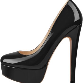 Women's Double Platform Stiletto High Heel Pumps