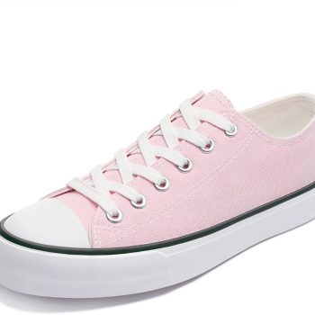 Women’s Canvas Shoes Low Top Fashion Sneakers Slip on Walking Shoe